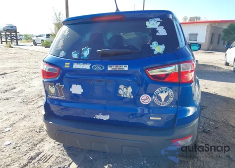 2018 Ford Ecosport S from USA, damaged, VIN MAJ3P1RE1JC220752